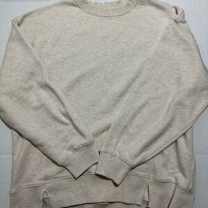 Aerie Women’s Beige Crewneck Sweatshirt - Size XS